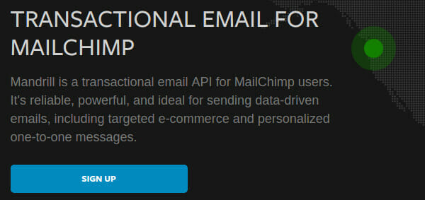 Mandrill Transactional Email for Mail Chimp