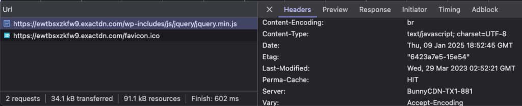 Gzip Encoding